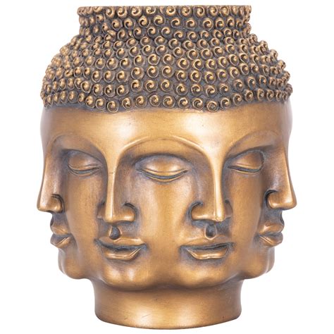 buddha multi face vase event decor rental formdecor