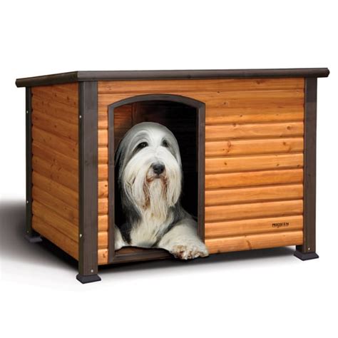 Shop Precision Pet Extreme Large Outback Log Cabin Dog House - Free ...