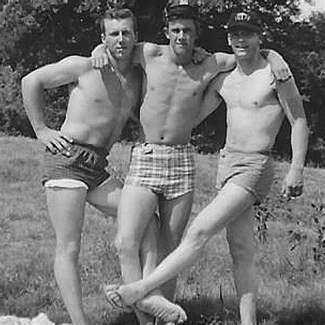 Prints Vintage Photo Reprint Nude Man Poses Outside Mom S House In Laguna Beach California