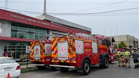 Bomberos de OHiggins reciben donación de 15 mil litros de combustible