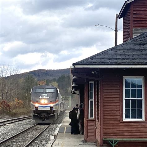 The Vermonter Amtrak Train The Vermonter Connects St Flickr