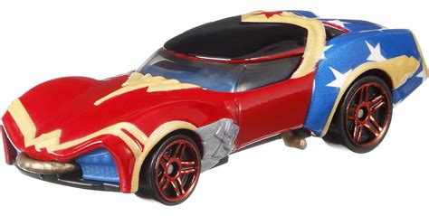 Hot Wheels Wonder Woman Character Car Collectible Scale Toy Car Inspired By The Dc