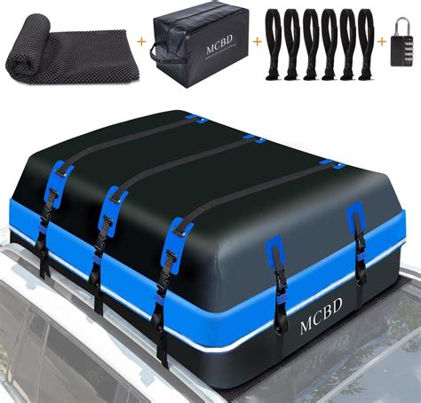 Midabao 20 Cubic Waterproof Duty Car Roof Top Carrier Car Cargo Roof Bag Car Roof