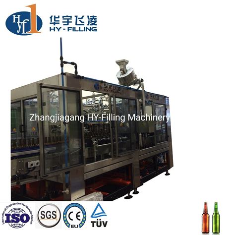 Customized Automatic Hy Filling High Speed Bph Ml Glass Bottle