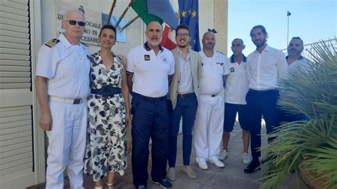 Guardia Costiera L Ammiraglio Leone A Porto Cesareo Brillante