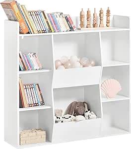 Sobuy Biblioth Que Enfant Tag Re Jouets Pour Enfant Rangement