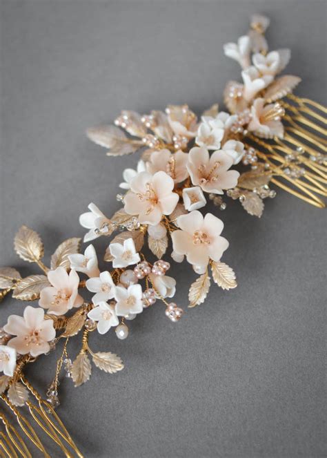 WISTERIA Floral Wedding Headpiece TANIA MARAS BRIDAL