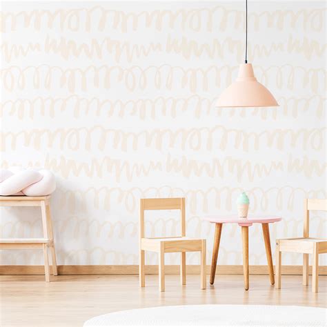 Scribble Wallpaper Mural 41 Orchard
