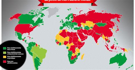 INFOGRAPHIE Où en est la peine de mort dans le monde