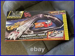 Car Track Set Very Rare Mattel Speed Racer Hot Wheels Powerburst Figure Track Set Nib
