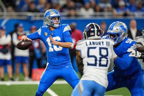 Jared Goff Sitting Out 4th Quarter Explaining Why Lions QB Is Absent