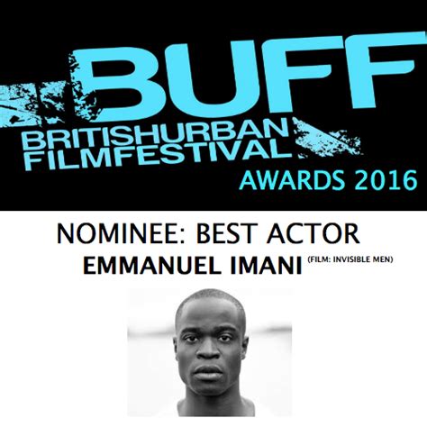 Buff Awards2016best Actoremmanuel Imani Buff