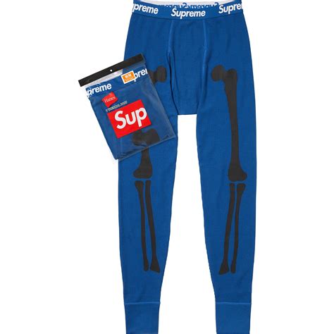 Hanes Bones Thermal Pant 1 Pack Fall Winter 2023 Supreme