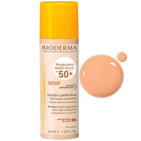 PHOTODERM BLOQUEADOR SOLAR NUDE TOUCH NATURAL FPS ML Botica Central