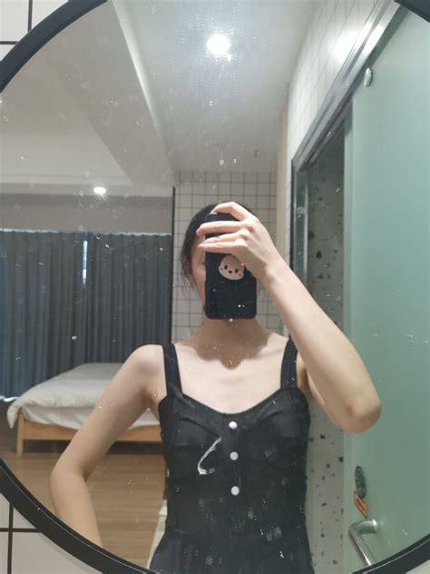 Sexy Cute One Piece Set Woman Buttons Decorated Lingerie Dress Swimsuit Set Beach Swimsuit