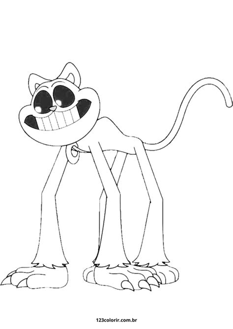 Turma Do Catnap Para Colorir - 49 Desenhos de Catnap para colorir – 123 Colorir
