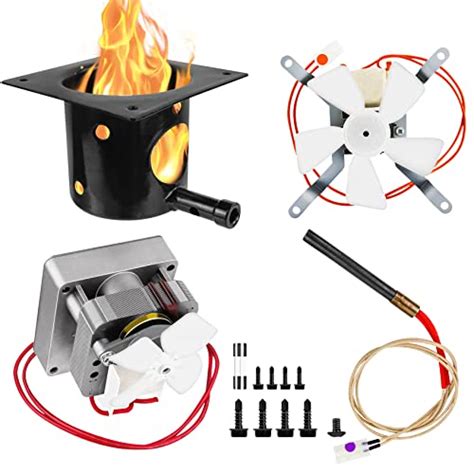 Snapklik Auger Motor Grill Induction Fan Kit Fire Burn Pot And Hot Rod Ignitor Traeger