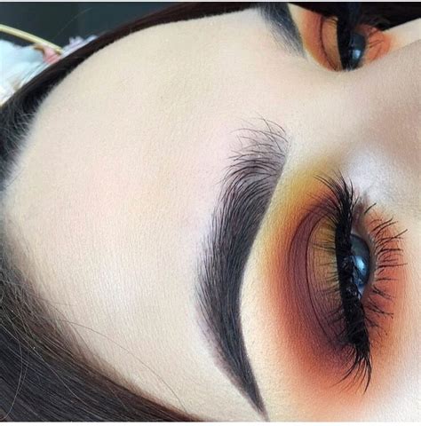 Best Inspiration Mate Makeup Orange Smokey Eye Fashion Inspire