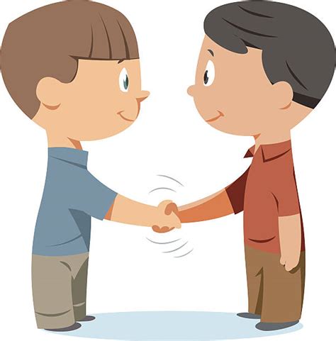 Cartoon Of The Respectful Stock Photos Pictures And Royalty Free Images