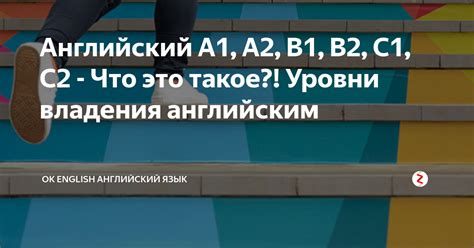 Английский A1, A2, B1, B2, С1, С2 - Что это такое?! Уровни владения ...
