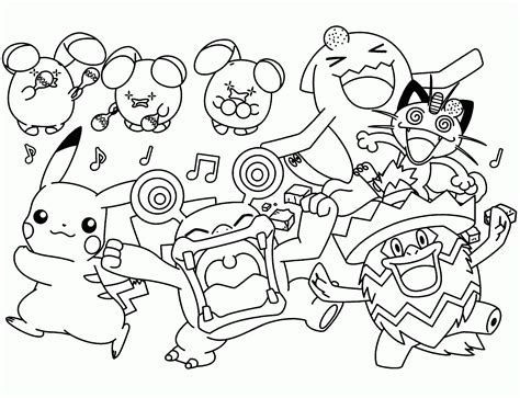 Printable Pokemon Coloring Pages Free