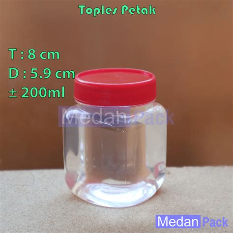 Toples Petak 200 Ml Medan Pack