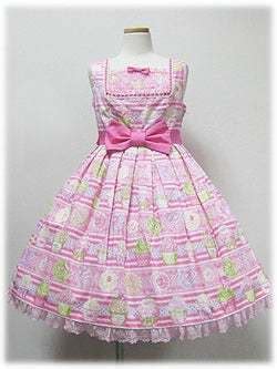 FREE USA SHIPPING Angelic Pretty Whipped Magic Radioactive Cupcakes Switching JSK In Hot