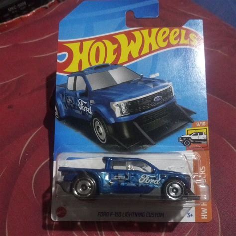 Jual Hot Wheels Ford F Lightning Custom Shopee Indonesia