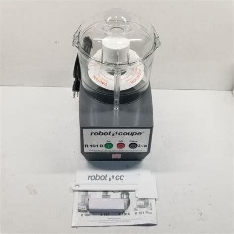 Robot Coupe R101BCLR 2 5 Qt Clear Batch Bowl Food Processor EBay