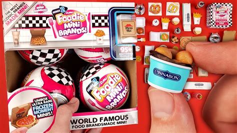 Series 2 Foodie Mini Brands Opening And Reviewing Youtube