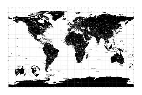 Political World Map Digital Art By Michael Tompsett Pixels