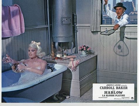 Carroll Baker Jean Harlow La Blonde Platine Vintage Photo Lobby Card N Eur