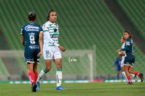 Mariela Jiménez Delantera SAN 30 Santos vs Puebla TAR mx