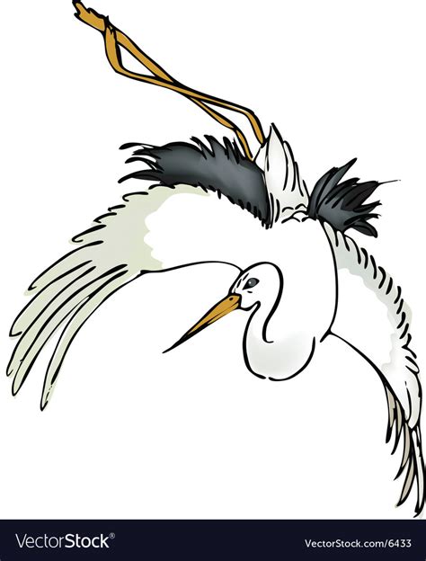 Stork Royalty Free Vector Image VectorStock