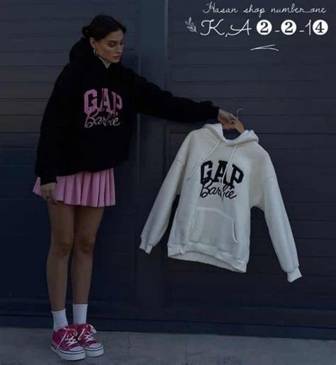 Худи, флис Размеры ЕДИНЫЙ (42-48) Толстовка худи Барби GAP Самая ...