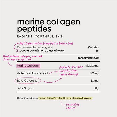 Marine Collagen Peptides – The Purest Co (SG)