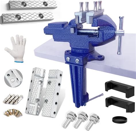 Dual Purpose Combined Bench Vise Or Table Vise Multifunctional Jaw