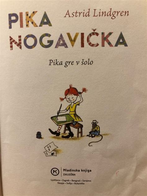 Knjiga Pika Nogavička Astrid Lindgren