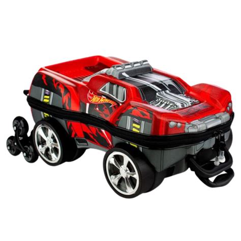 Mala Infantil C Rodinha Tripla Hot Wheels Dawgzilla Maxtoy A Casa Das Artes A Sua Loja De