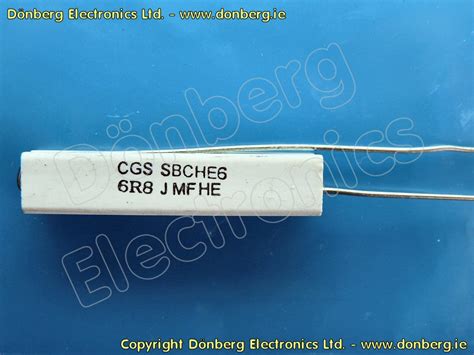Resistor: 6R8 / 7W - CERAMIC RESISTOR RADIAL TOLERANCE 5%