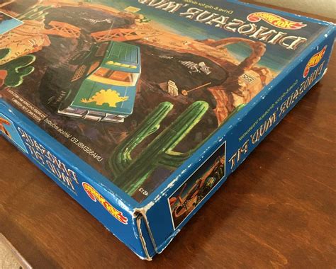 1987 Mattel Hot Wheels Play Set 4513 DINOSAUR
