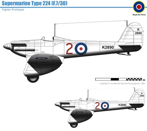 Supermarine Type 224 F730