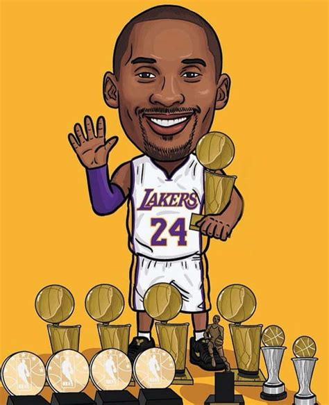 [100+] Kobe Bryant Cartoon Wallpapers | Wallpapers.com