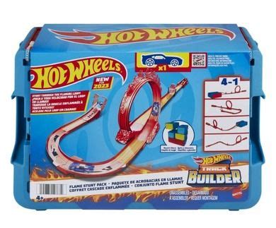 Hot Wheels Track Builder Kaskaderska P Tla Ognia Zestaw Do Zabawy Smyk