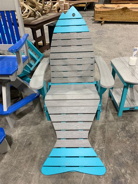 Outdoor Adirondack Fish Chair The Forest Store