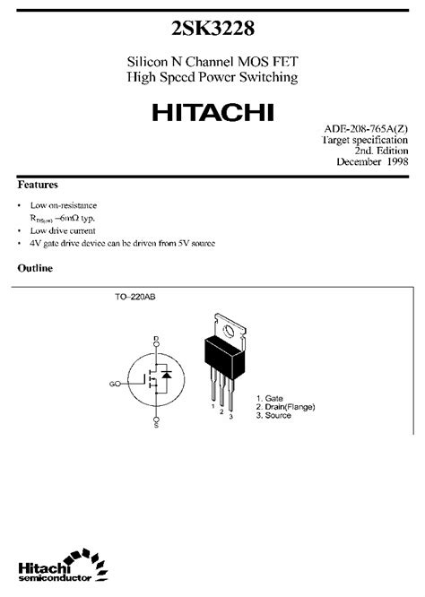 K3228_7668037.PDF Datasheet Download --- IC-ON-LINE