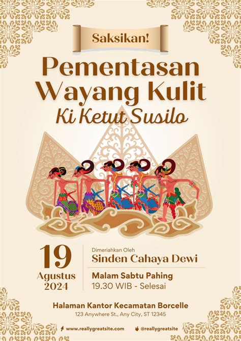 gratis desain contoh jawa canva