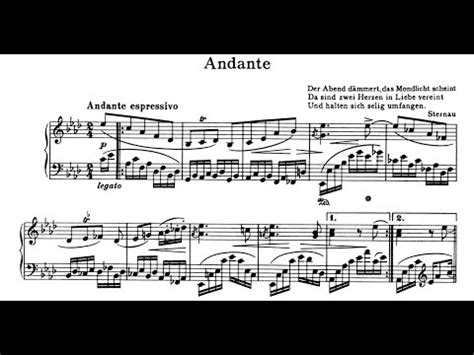 Brahms Sonata In F Minor Ii Andante Espressivo Op Cyprien