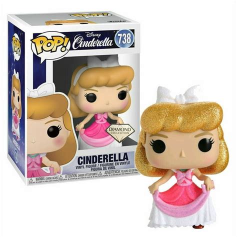 Funko Pop Disney 738 Cinderella Vinyl Figure Diamond Collection