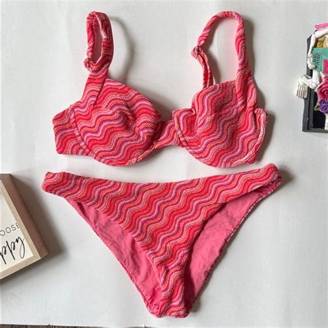 Vetchy Swim Vetchy Pattern Bikini Set Poshmark